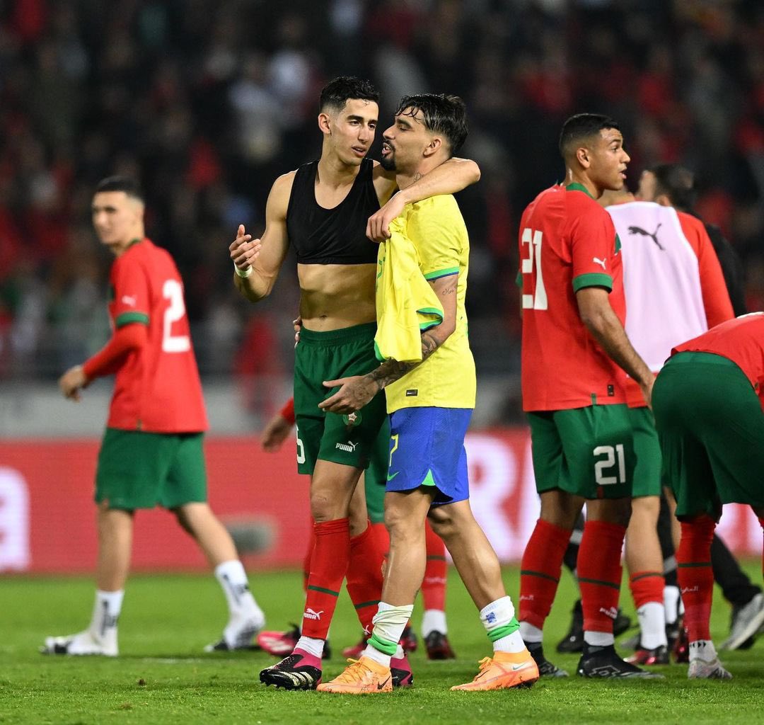 TFT_Morocco's tweet photo. 🎙️ | Lucas Paquetá :

« Le Maroc et le Brésil, c’est le même sang ! » 

Le Tunnel entre Casablanca et Rio existe bel et bien ! 🇲🇦🫶🏼🇧🇷 https://t.co/4IfByFlqm3
