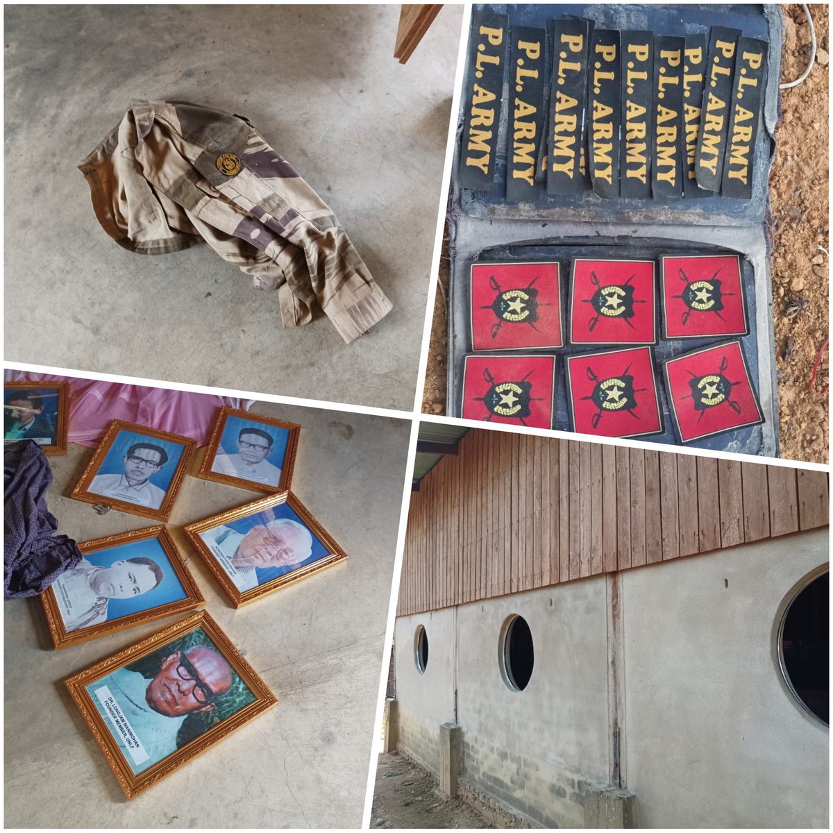 minkukizo's tweet photo. #Manipur 

🚨 Shocking Revelations! 🚨

PDF/KNA-B forces have recovered a huge cache of Indian government-made and supplied arms and ammunition in a Myanmar Junta camp in Myo Thit, Myanmar. This camp, though belonging to the Junta, was controlled by their allies, the PLA and NSCN-IM.

Recently, PDF/KNA-B fighters captured the Myanmar Junta camp in Myo Thit. This led to the deaths of cadres from NSCN-IM (Tangkhul Naga insurgents) and PLA (Meitei insurgents) who are allied with the Junta in Myanmar. PDF and KNA-B forces also captured many surrendered Junta soldiers. This news confirms a speculation from October last year:

🚨 LIBERATED CORRIDOR CREATED FOR EASY COMMUNICATION WITH MYANMAR BASE (10.10.2023) 🚨

Reliable sources indicate that VBIGs like KYKL, UNLF, and PLA are planning to shift arms and ammunition looted from Manipur State Police and Armed Police to Myanmar via Naga/Tangkhul areas with the help of MNRF and NSCN(IM) in Kamjong and Ukhrul districts. The frontal CSOs like AMUCO, UCM, AMSU, Arambai Tenggol, Meetei Leepun, and Meira Paibi are spearheading attacks on security forces to loot these arms.

These looted arms and ammunition are then collected by the respective frontal organizations and kept in safe places like club offices and other hideouts. With the changing security scenario in the state, the looted arms are being shifted to Myanmar using Naga-Tangkhul inhabited routes for safety.

The UNLF group adopted routes like Ingorourok-Heingangrok (Thoubal Dist), Lungthar Naga village-Saijang-Phailengjang (abandoned Kuki village)-Sampunram-Lairamphungga (Tangkhul Naga)-Kassom Road-Namli (Myanmar). Meanwhile, KYKL and PLA used the Itham-Moirangpurrel (Thoubal Dist)-Kassom Road to Namli (Myanmar). All Kuki villages in the area have been burned down, creating a liberated corridor with the mutual understanding of the Naga insurgents.

VBIGs are also training new recruits to revive their strength and continue fighting for a separatist cause. This alarming development calls for immediate action from authorities and the public to address this growing threat. ⚠️ @ThomasVLinge @sheehanj920 @newslaundry @Spearcorps @easterncomd @adgpi @IndiainMyanmar @BDUTT @ThePrintIndia @thewire_in @sardesairajdeep @NENowNews