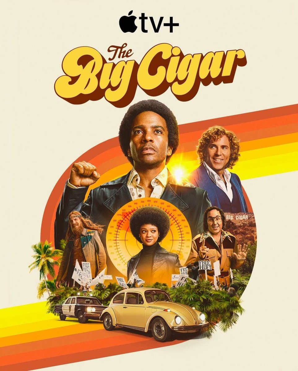 A Black Panther co-founder enlists the help of a Hollywood producer. André Holland Tiffany Boone Alessandro Nivola The first 2 episodes of #TheBigCigar, a new limited series premieres this Friday, on #AppleTV+