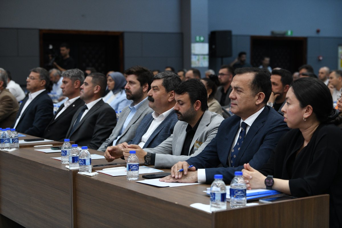 Başkanımız @EczAOzyigit , Mersin Büyükşehir Belediyesi Mayıs Ayı Olağan Meclis Toplantısının Birinci Birleşimine katıldı.