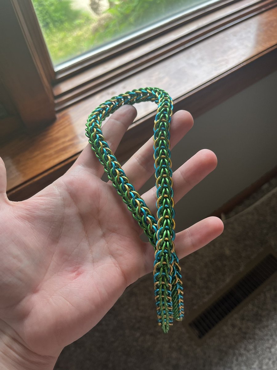 A great commission going out today! Loving these blue and green combos that you pups come up with! Commissions are open Dm