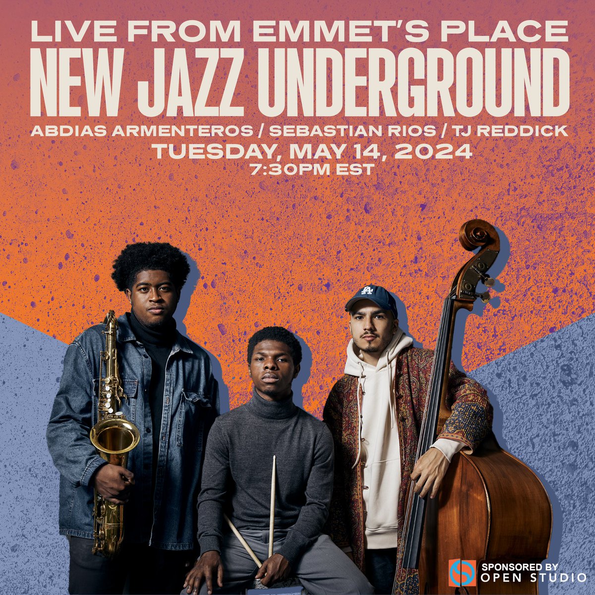 This week, we will be hosting Emmet’s Place TUESDAY, May 14th at 7:30PM EST featuring the all-star band, #NewJazzUnderground. A huge thank you to @openstudiojazz for sponsoring this performance, celebrating my newly released course— link in bio!