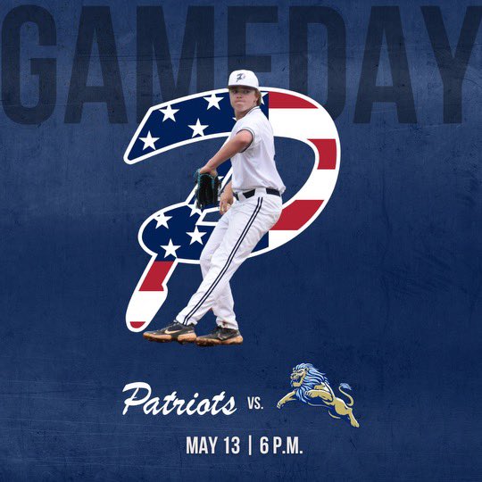 Game day! Patriots host Daniel tonight at 6:00 in the 2nd game of the Upper State Bracket. Winner advances to the Upper State Championship on Wednesday. Hope to see another great crowd!