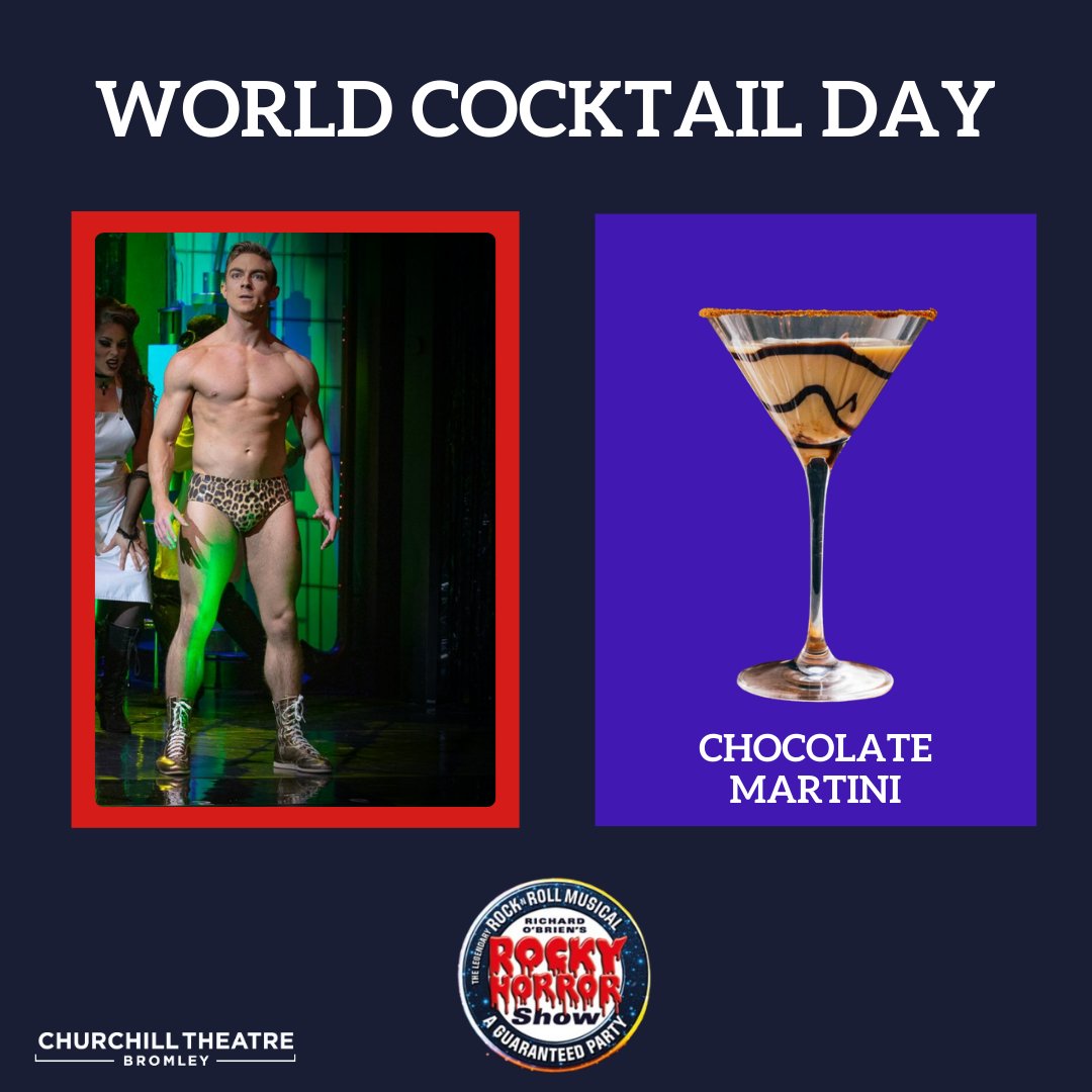 🍸It's World Cocktail Day...so find out which cocktail the Rocky Horror Show characters would be! 🍸 📅 Mon 19 - Sat 24 August 🎟️ eu1.hubs.ly/H092zVK0 Please note: These are production photos from a previous cast
