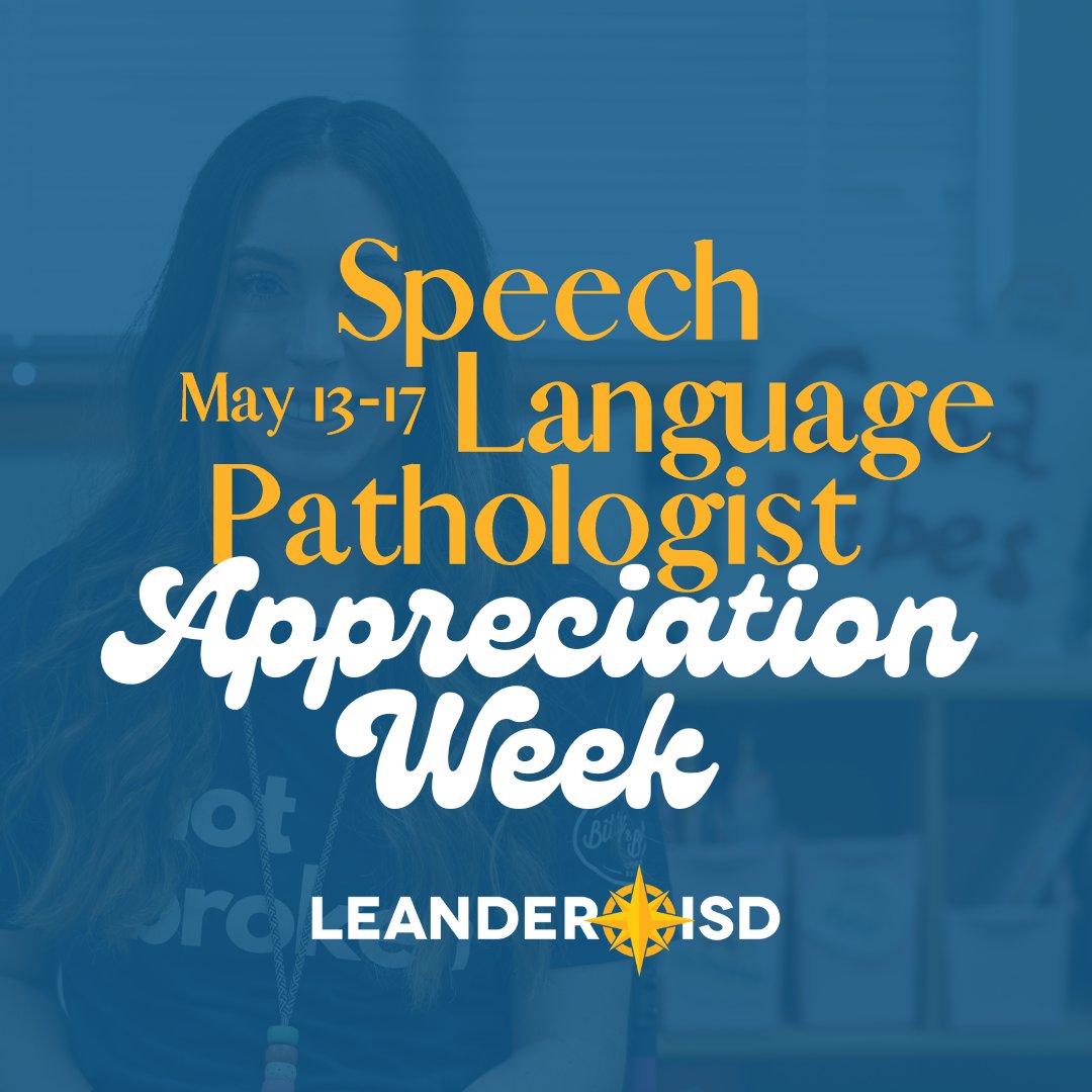 From May 13-17, #1LISD is celebrating Speech Language Pathologist (SLP) Appreciation Week! “Our SLP team's dedication & expertise have a profound impact on the students they serve,” Kimberly Waltmon said. ℹ️ bit.ly/3UEAZM2 #NoPlaceLikeLISD