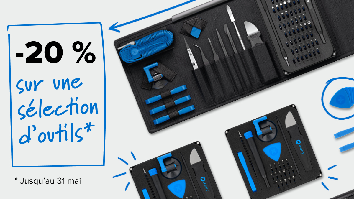 🚨🛠️ Réparez sans peur avec nos -20 % sur une sélection de kits d'outils ! #promo > ifix.gd/4dFqWiw