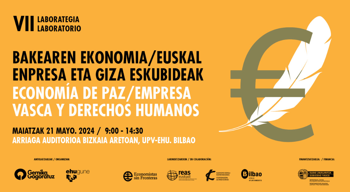 GGogoratuz's tweet photo. Bakearen ekonomia/euskal enpresa eta giza eskubideak VII. laborategirako izen-ematea zabalik
@ikatxa @REASEuskadi @dabhoyos @EconomiaJusta
@ONGDeuskadi @mariaoianguren 

https://t.co/WvF74O24Cg https://t.co/e7mMm7OSYe