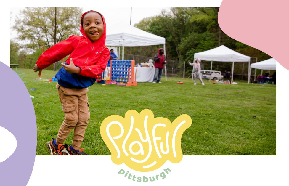 This Saturday, at 1:00 P.M. in Riverview Park, join Playful Pittsburgh, Trying Together and @CitiParks for Ultimate Play Day, a celebration of playfulness! This is part of the Remake Learning Days, and you can learn more at playfulpittsburgh.org 🦋