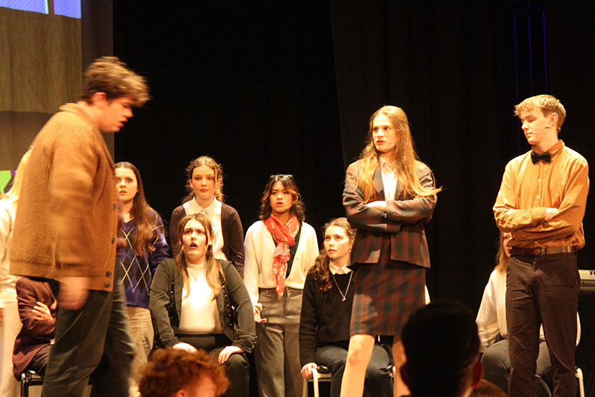 dioceseHN's tweet photo. Young talents from Years 7 to 13 at #StThomasMoreCatholicHighSchool, North Shields took to the stage at the Whitley Bay Playhouse with their production of School of Rock, which played to an audience of some 950 people. Read more: https://t.co/Gvk9JmkZOl #EduDHN @BishopBewick https://t.co/OkR9kf6eNb