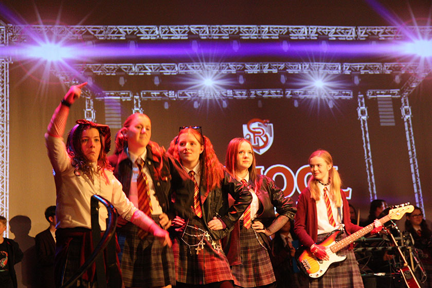 dioceseHN's tweet photo. Young talents from Years 7 to 13 at #StThomasMoreCatholicHighSchool, North Shields took to the stage at the Whitley Bay Playhouse with their production of School of Rock, which played to an audience of some 950 people. Read more: https://t.co/Gvk9JmkZOl #EduDHN @BishopBewick https://t.co/OkR9kf6eNb