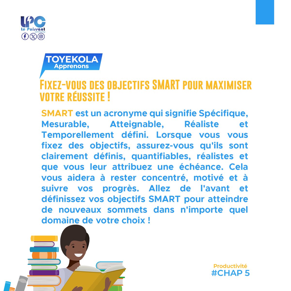 LePuissantCom's tweet photo. TOYEKOLA [#Apprenons]:
Comment pouvez-vous maximiser votre réussite à n'importe quel domaine ?
Suivez cette astuce 👇👇👇 https://t.co/hTESxvApKW