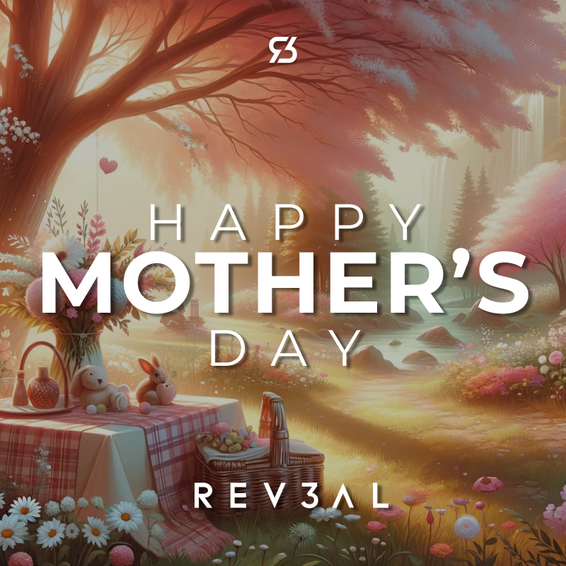 Rev3alTech's tweet photo. Happy Mother's Day from Rev3al! We celebrate the love, strength, and care that mothers bring into our lives. Just as they protect us, we remain committed to securing your digital world. Here's to all the incredible moms out there! 💐 #MothersDay #Rev3al https://t.co/qEyiCXYKK7