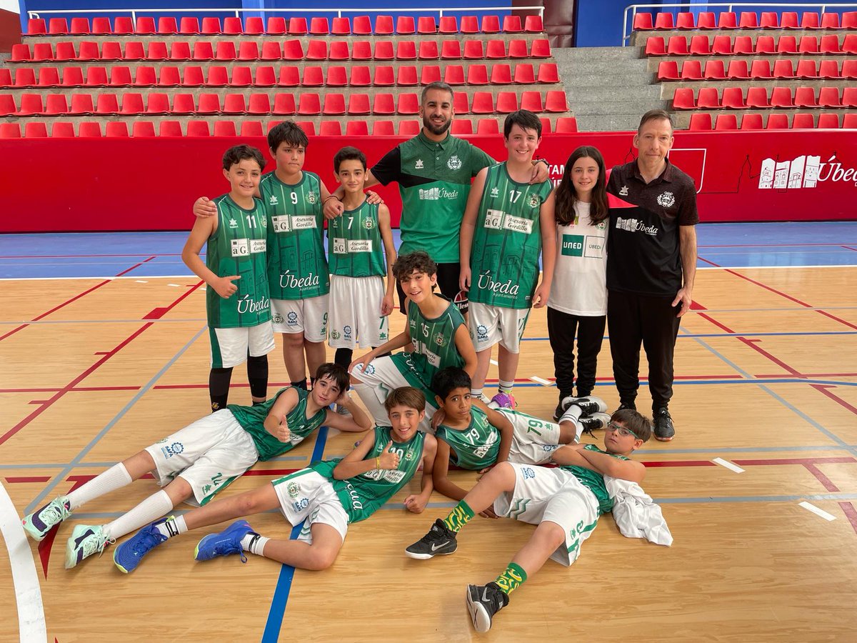 CANTERA🏀| Imágenes de los encuentros disputados este fin de semana por los equipos de baloncesto del #ÚbedaViva⤵️⤵️ (1)