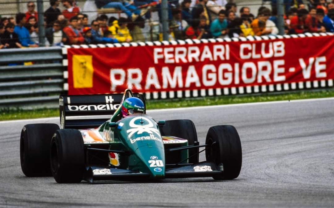 Gerhard Berger - Benetton BMW 1986