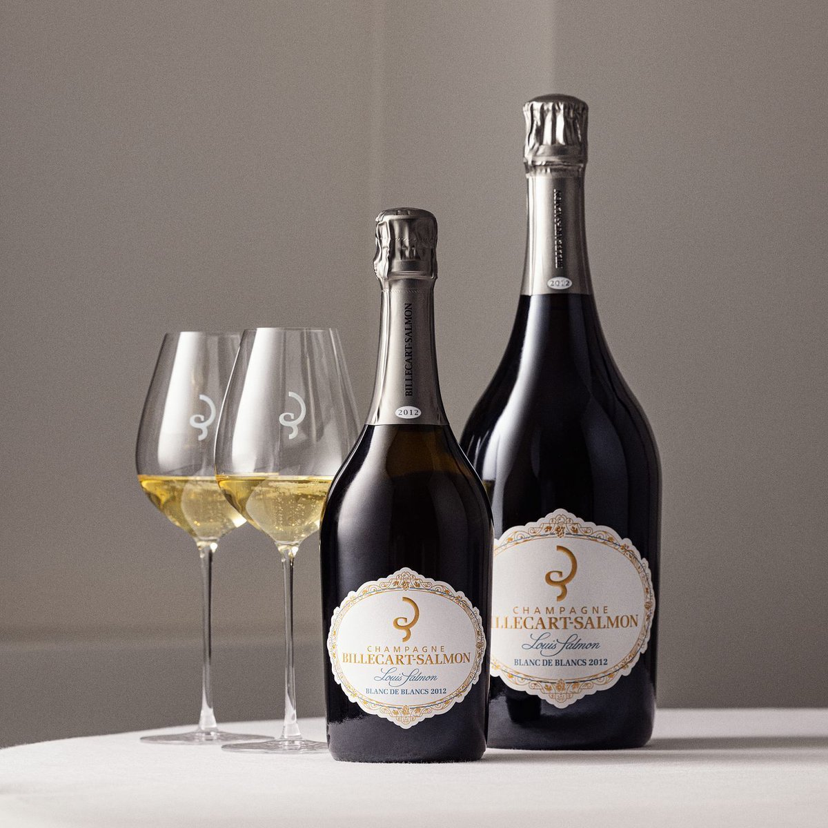 _Billecart's tweet photo. [ CHARDONNAY DUET ] 
​In tribute to Louis Salmon, our first chief winemaker, his Blanc de Blancs vintage also shines in a magnum format, a symbol of unparalleled excellence.
#BillecartSalmon #LouisSalmon #Vintage2012 #Magnum https://t.co/77rYd6jQjl