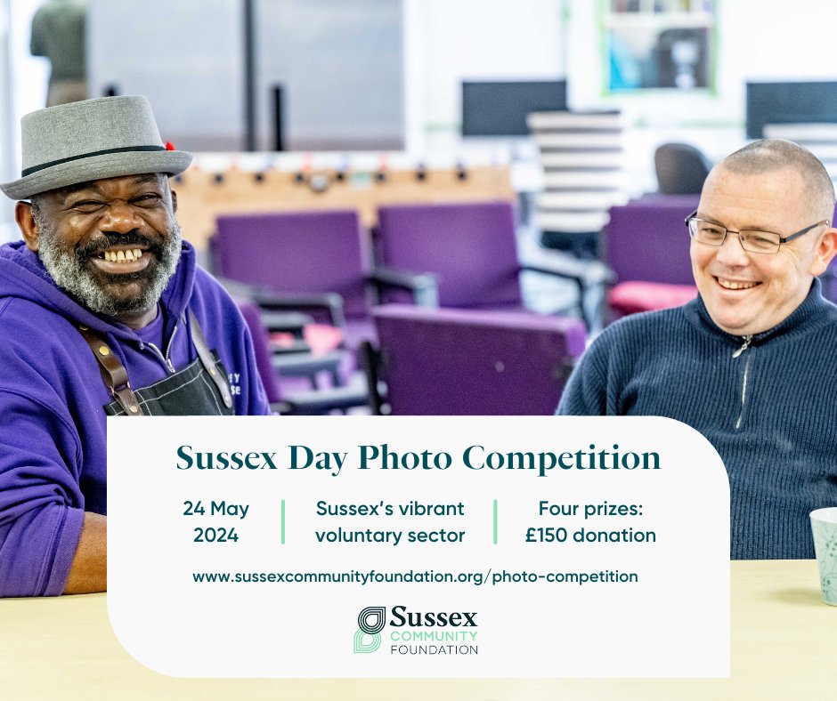 📢 Calling talented photographers in Sussex! 
📸 Get ready to showcase the incredible impact of volunteer efforts in your community organisation. 

Learn more and enter here ⬇️
ow.ly/16OU50REvI5

#SussexVolunteers #PhotoCompetition #CommunitySpotlight #SupportLocalCauses