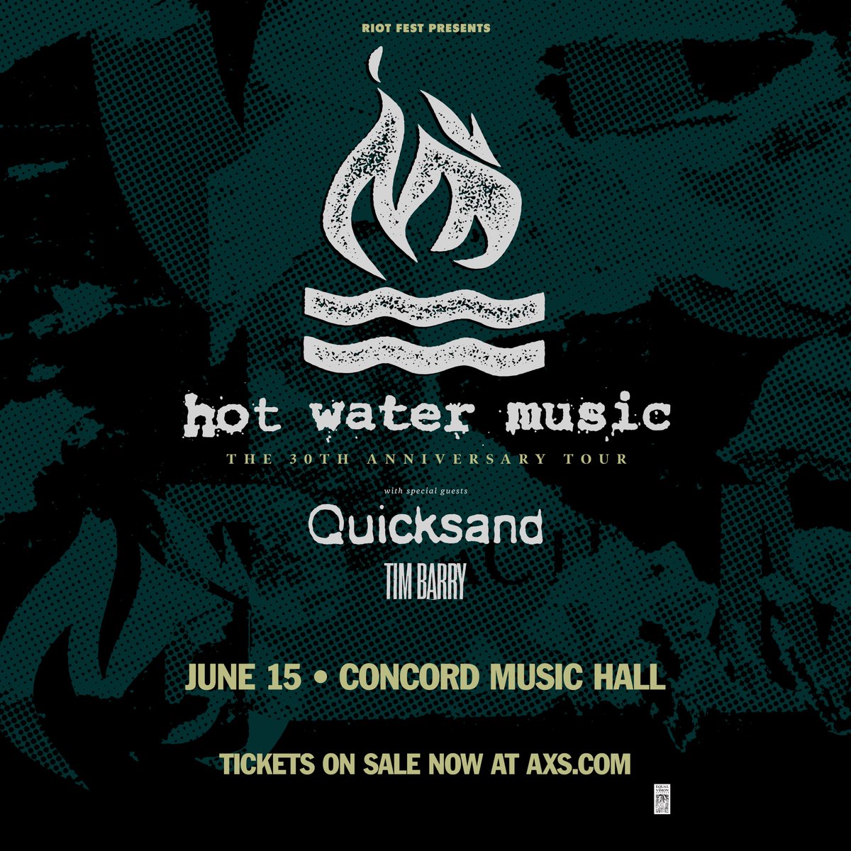 ICYMI: @HotWaterMusic just released their latest album 'Vows' ft. members of Turnstile, Thrice, Alexisonfire, and more. Catch them on their 30th Anniversary Tour with @QuicksandNYC and @TIMBARRYRVA on June 15 at @ConcordHall.⁠ Tickets on sale now: bit.ly/CMH-HotWaterMu…
