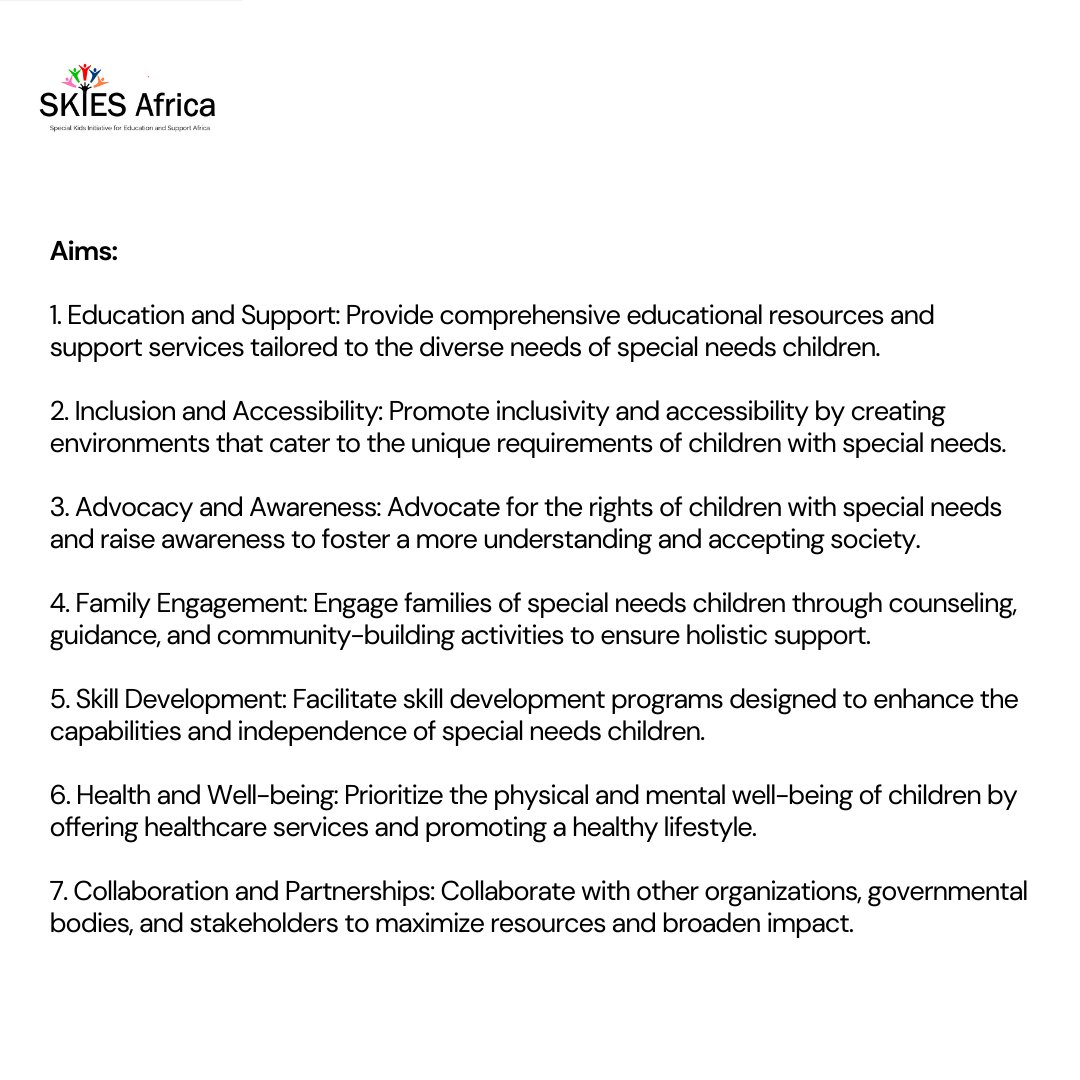 skies_africa's tweet photo. SKIES Africa is an initiative for children with special needs, envisioned by @midnight_shnack,

SKIES Africa has a clear-cut vision to cater to kids who demand all the love they can get, to enable them to dream like us.

we are live now, and this is just the beginning 🚀😌 https://t.co/snkTf4MD7C