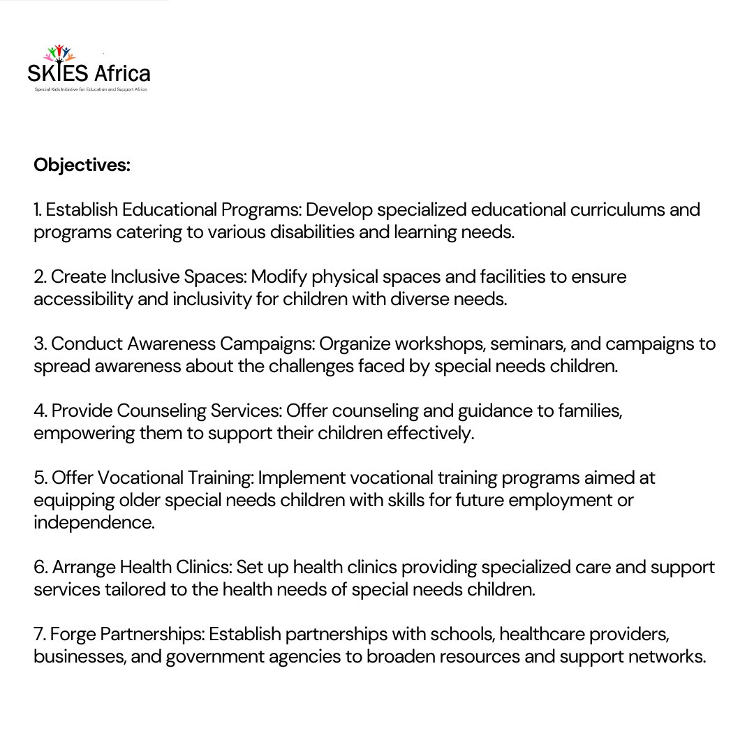 SKIES Africa is an initiative for children with special needs, envisioned by <a href="/midnight_shnack/">Dr SKIES 😘</a>,

SKIES Africa has a clear-cut vision to cater to kids who demand all the love they can get, to enable them to dream like us.

we are live now, and this is just the beginning 🚀😌