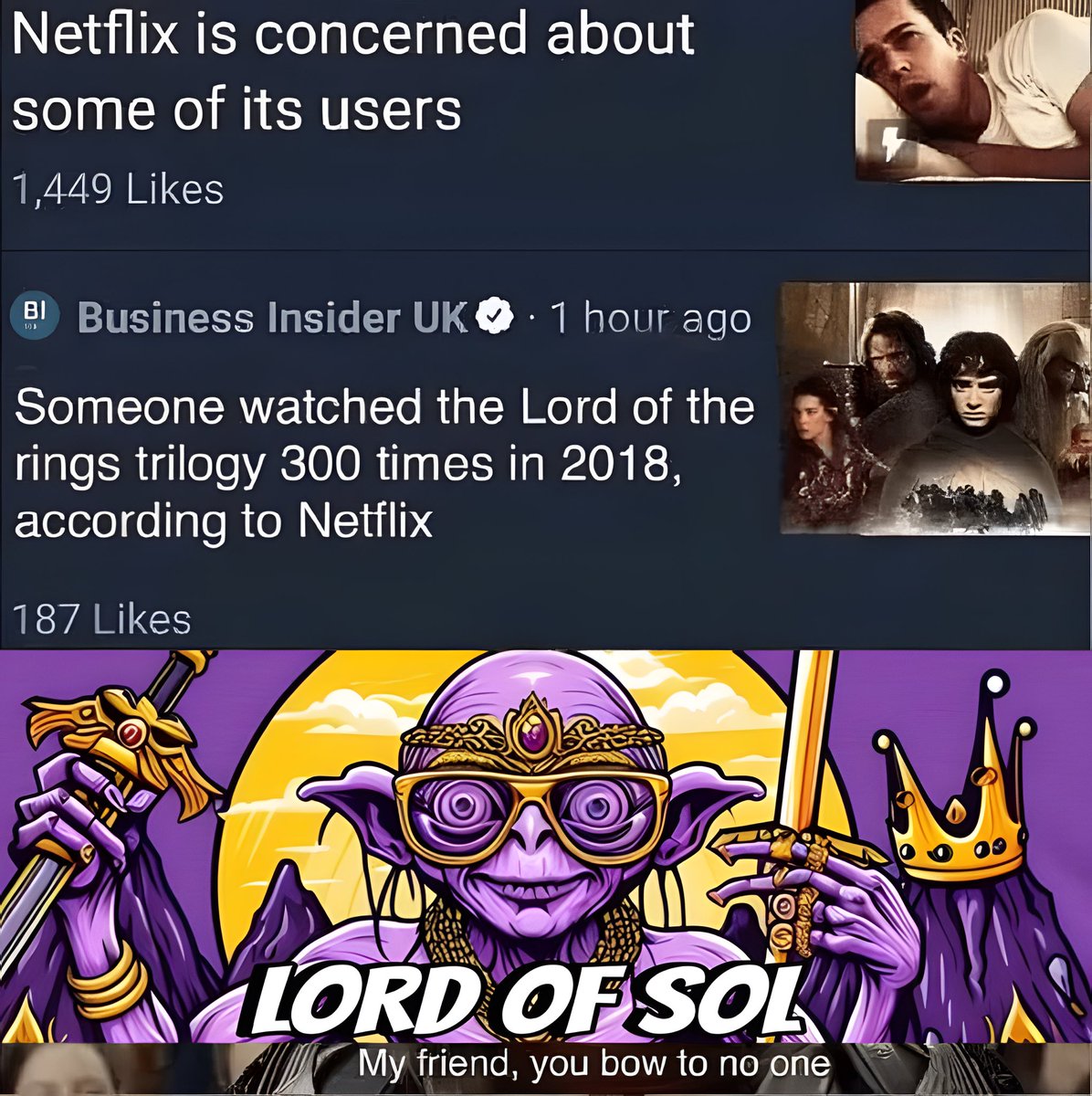 MandoCT's tweet photo. When you really think about it, the narrative behind $LOS is massive. 🤯

Lord of the Rings is a beloved franchise, and the idea of transforming it into a community-driven meme token is quite exciting. 👑

Seeing @lordoflos contribute to this concept has really opened my eyes to the possibilities!

With a market cap under $10M, $LOS seems like an incredible opportunity. 

#NAFA