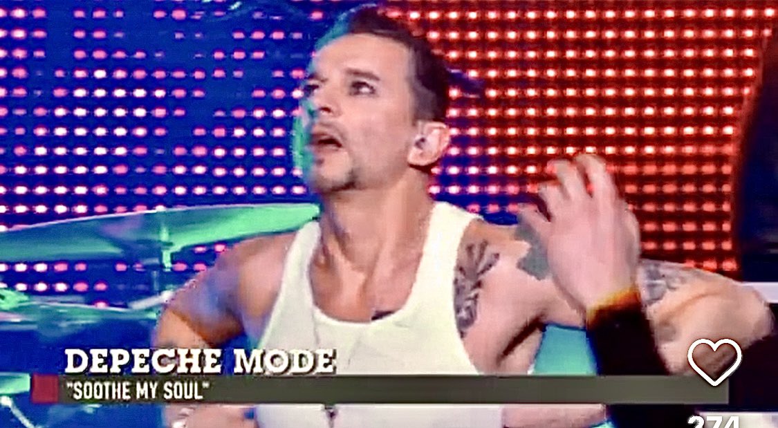 dmforumeu's tweet photo. Depeche Mode - Soothe my soul - Live - 26.03.13 - Canal+
ππ» https://t.co/LrgEPpw7B7
#DepecheMode #MartinGore #DaveGahan #AndyFletcher #DeltaMachine #DeltaMachineTour #Promo https://t.co/RMv5zWdVVi