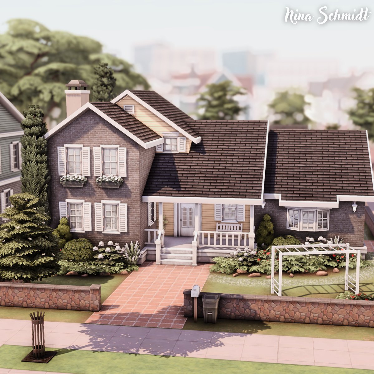 ninaschmidtyt's tweet photo. BASE GAME FAMILY HOUSE 🏡 https://t.co/APKzmva3dY

#TheSims #TheSims4 #ShowUsYourBuilds https://t.co/WKZPEcaieQ