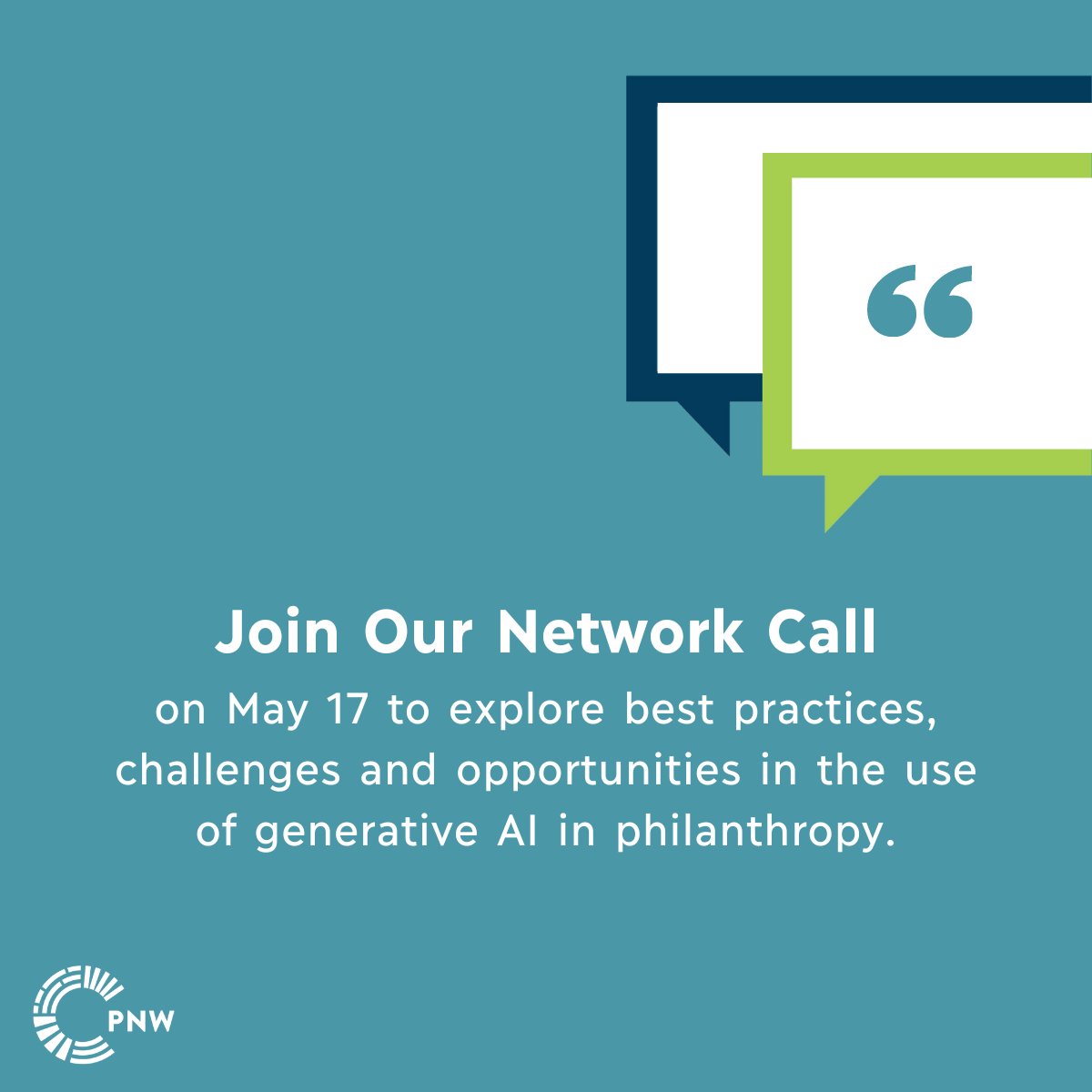 💻Join us on May 17 for a chat about the future of #generativeAI in philanthropy! Explore how AI can enhance equity in grantmaking with insights from Technology Association of Grantmakers, @project_evident and Microsoft Philanthropies. Register here: ow.ly/yJoq50RCcNi