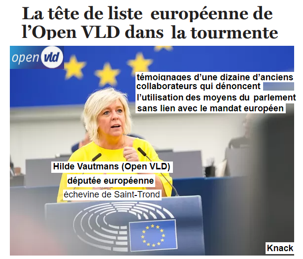 Sapristi ! encore une élue libérale qui a confondu la caisse du parlement avec sa rémunération d'échevine, comme @ValentineDelwart, secrétaire générale du @MR et échevine des finances à @Uccle . A nouveau de la 'confusion administrative' sauce Valentine ?7sur7.be/belgique/la-de…