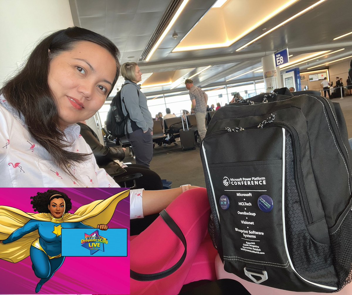 DinhCecile's tweet image. Waiting for boarding from Phoenix to Denver.  I’m excited to see everyone at #DynamicsConLive! 🎉
