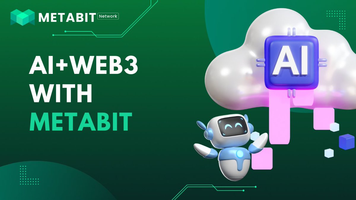 🌟BIG is coming at Metabit! Network 🌟We're thrilled to announce our upcoming venture into AI technology integration, paving the way for a groundbreaking new ecosystem. 🌟Stay tuned as we delve deeper into the possibilities and unveil what's in store! #Metabit #AI