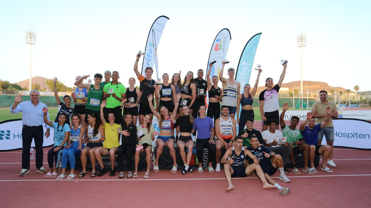 atletismoRFEA's tweet photo. Playa de Las Américas, epicentro del atletismo internacional

World Combined Events Tour GOLD @WorldAthletics 

Vivió un fin de semana de fiesta con el XIII Meeting Internacional Arona de Pruebas Combinadas 2024

Vencedores 
🚹Malik Diakite 🇩🇪 8.037 ptos.
🚺Elisa Pineau 🇫🇷 6.020 ptos.

Mejores 🇪🇸 y líderes del año
🚺Andrea Medina 5.828 ptos. (8ª de siempre)
🚹David Abrines 7.662 ptos.

➕ INFO y 📊 https://t.co/omUUsIruT8