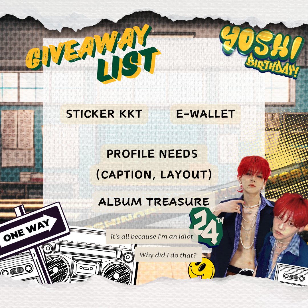 Don’t think we didn’t prepare something spectacular! Here is a road map that leads you to happiness: 𝗚𝗜𝗩𝗘𝗔𝗪𝗔𝗬 session. Hold this rules dear to your heart, then the excite prizes that are ready for the winner to take home, will come to you accurately.