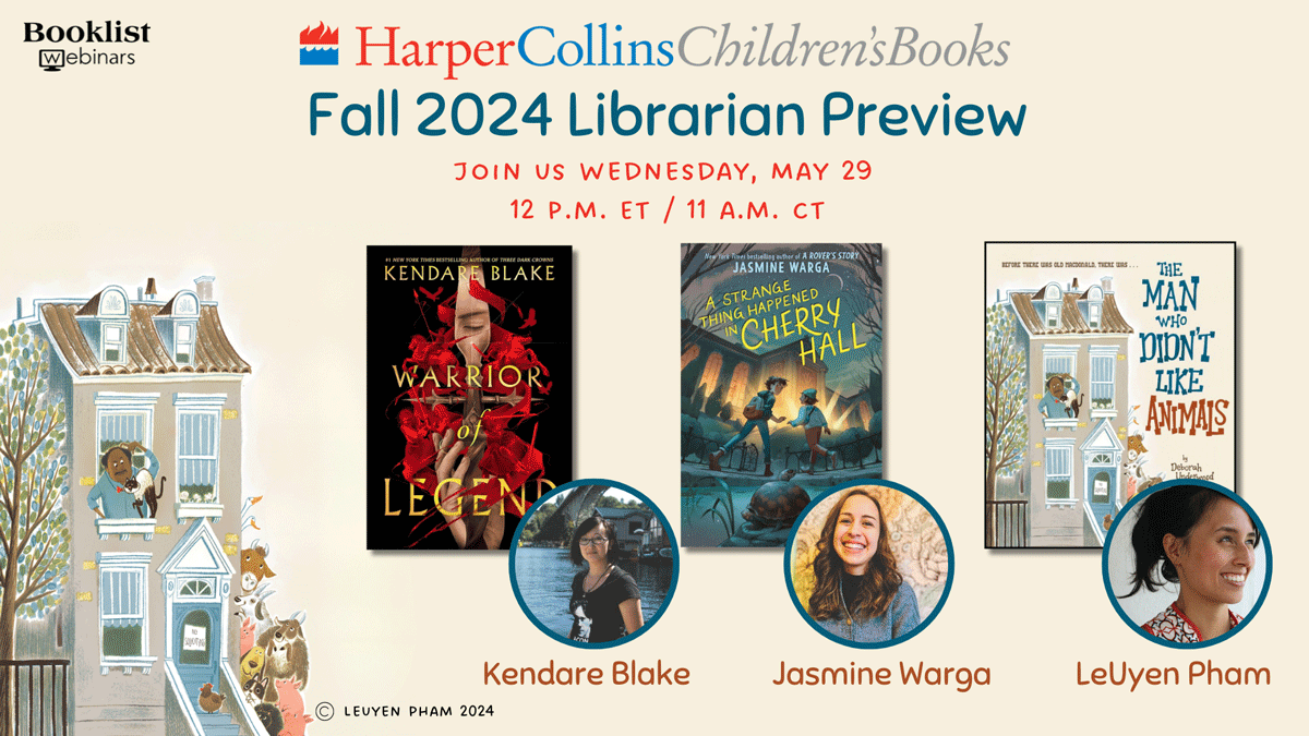 Got the Monday blues? We have just the thing to cheer you up! Register now for the @HarperStacks Fall 2024 Preview on 5/29 feat. upcoming PB, MG, & YA titles PLUS presentations from: 🐶#LeUyenPham 🐢 #JasmineWarga ⚔️ @KendareBlake Save your seat now: bit.ly/4bBXYyo