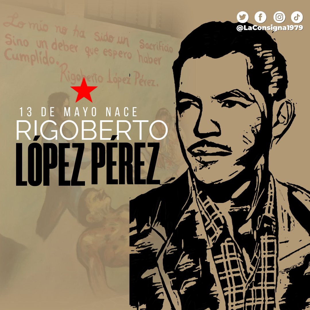 Hoy conmemoramos el nacimiento de Rigoberto López Pérez, poeta y héroe nicaragüense cuyo coraje y sacrificio inspiran generaciones. Su lucha sigue siendo un recordatorio poderoso de la importancia de defender nuestros ideales.¡Honor y gloria a su legado! #4519LaPatriaLaRevolucion