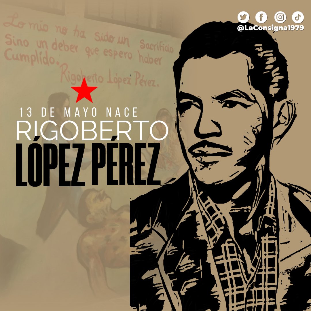 Hoy conmemoramos el nacimiento de Rigoberto López Pérez, poeta y héroe nicaragüense cuyo coraje y sacrificio inspiran generaciones. Su lucha sigue siendo un recordatorio poderoso de la importancia de defender nuestros ideales.¡Honor y gloria a su legado!
#4519LaPatriaLaRevolucion