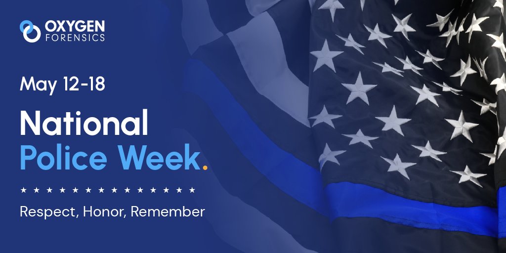 oxygenforensic's tweet image. Join us in honoring #NationalPoliceWeek2024 and recognizing the sacrifice our law enforcement officers make every day to keep us safe.

#OxygenForensics