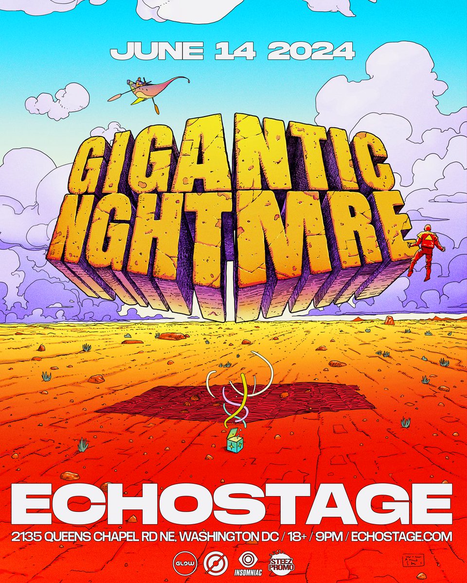 Bass powerhouses @BigGigantic and @NGHTMRE join forces to bring us 𝗚𝗜𝗚𝗔𝗡𝗧𝗜𝗖 𝗡𝗚𝗛𝗧𝗠𝗥𝗘 on Friday, June 14th. ☄️👩‍🚀 Tickets go on sale this Wednesday, May 15th. Register for early access presale tomorrow at 10am: bit.ly/GN-PRESALE