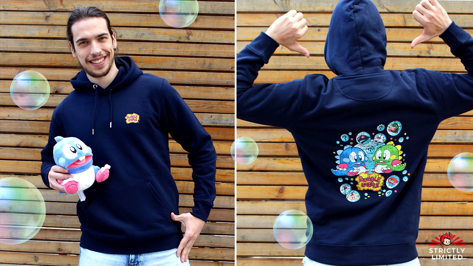 Strictly Limited Games on X Show off your Bubble Bobble love with our exclusive Bub Bob hoodie from Strictly Limited This cozy hoodie features a vibrant back print of your