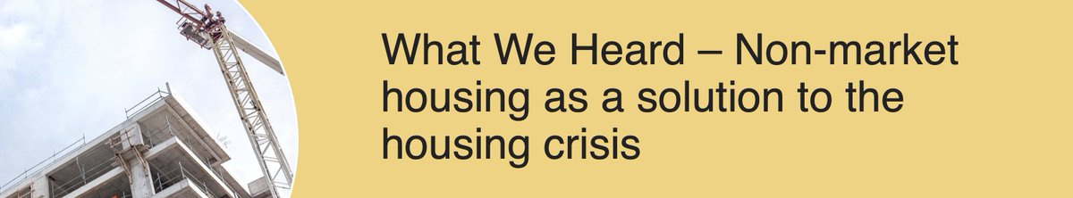 On National (Right to) Housing Day on Nov 22, 2023, the Federal Housing Advocate co-hosted a webinar “Making the Best of Public Money for Public Good” with National Right to Housing Network -this report is the result of what we heard from these experts housingchrc.ca/en/publication…