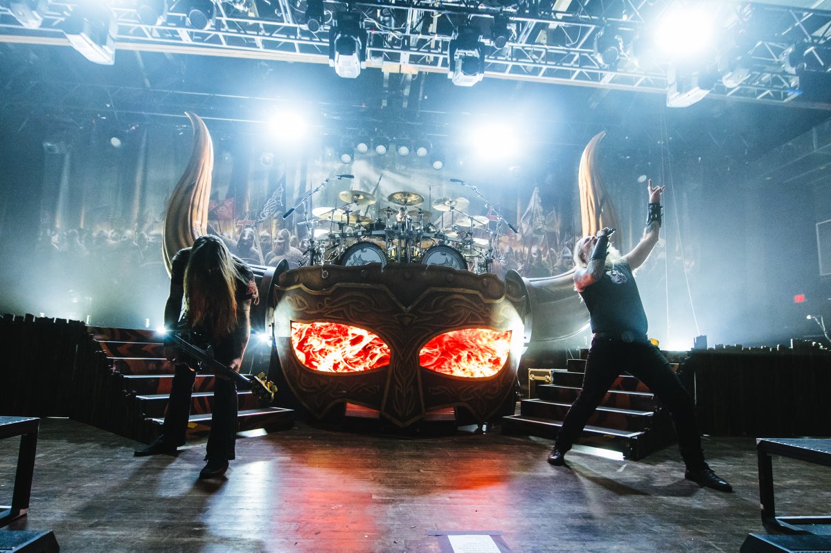 #TONIGHT at The Fillmore Philadelphia: @AmonAmarthBand - Metal Crushes All Tour w/ @CorpseOfficial, @ObituaryTheBand, and @FrozenSoulTX 🚨 ⏰ Box Office: H:MMPM | Doors: 5:30PM | Show: 6:30PM 🎫 👉 livemu.sc/3K1mLjI