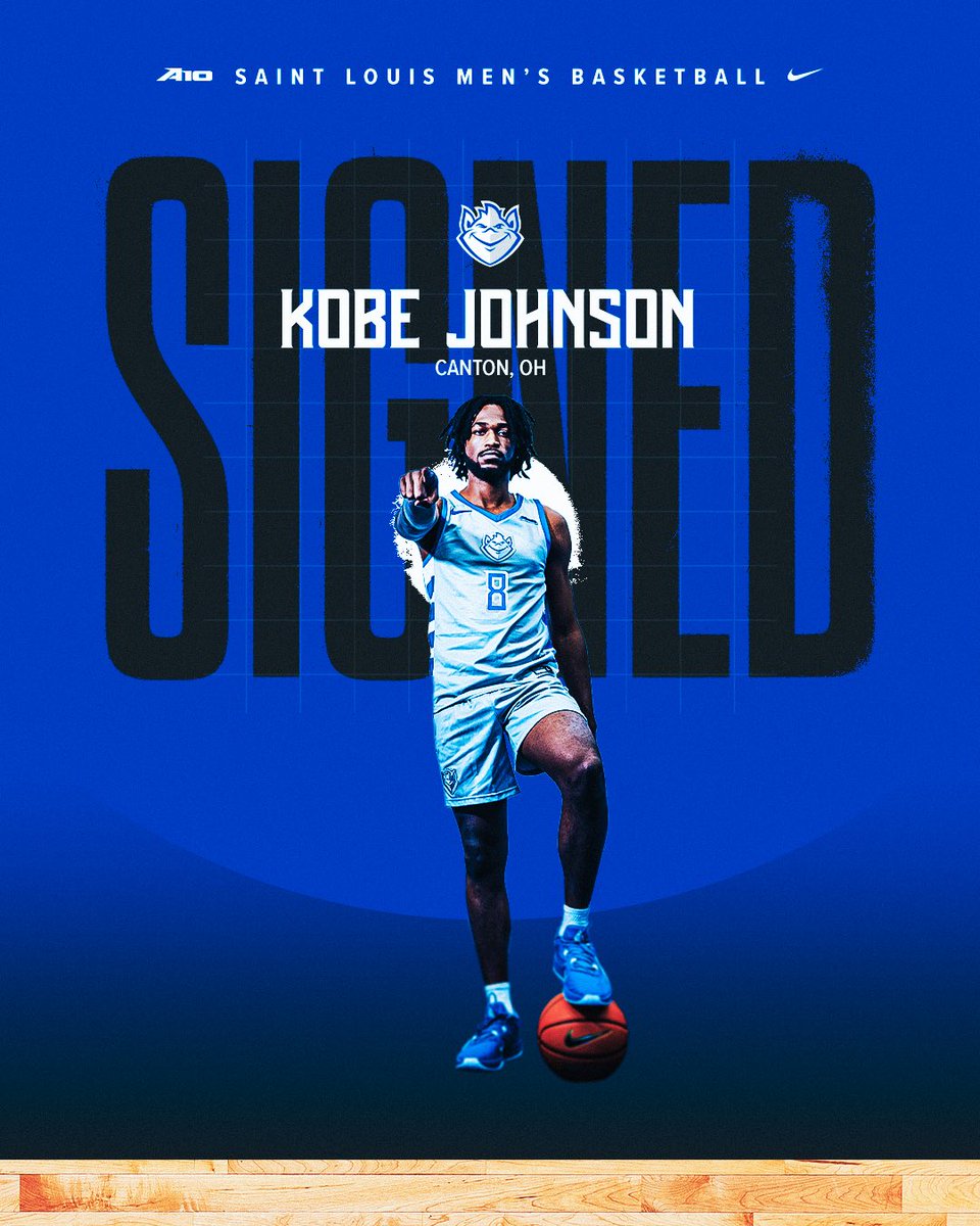 𝙎𝙄𝙂𝙉𝙀𝘿 ✍️

Welcome to Saint Louis, @KobeJohnson930! 

#SLUBillikens