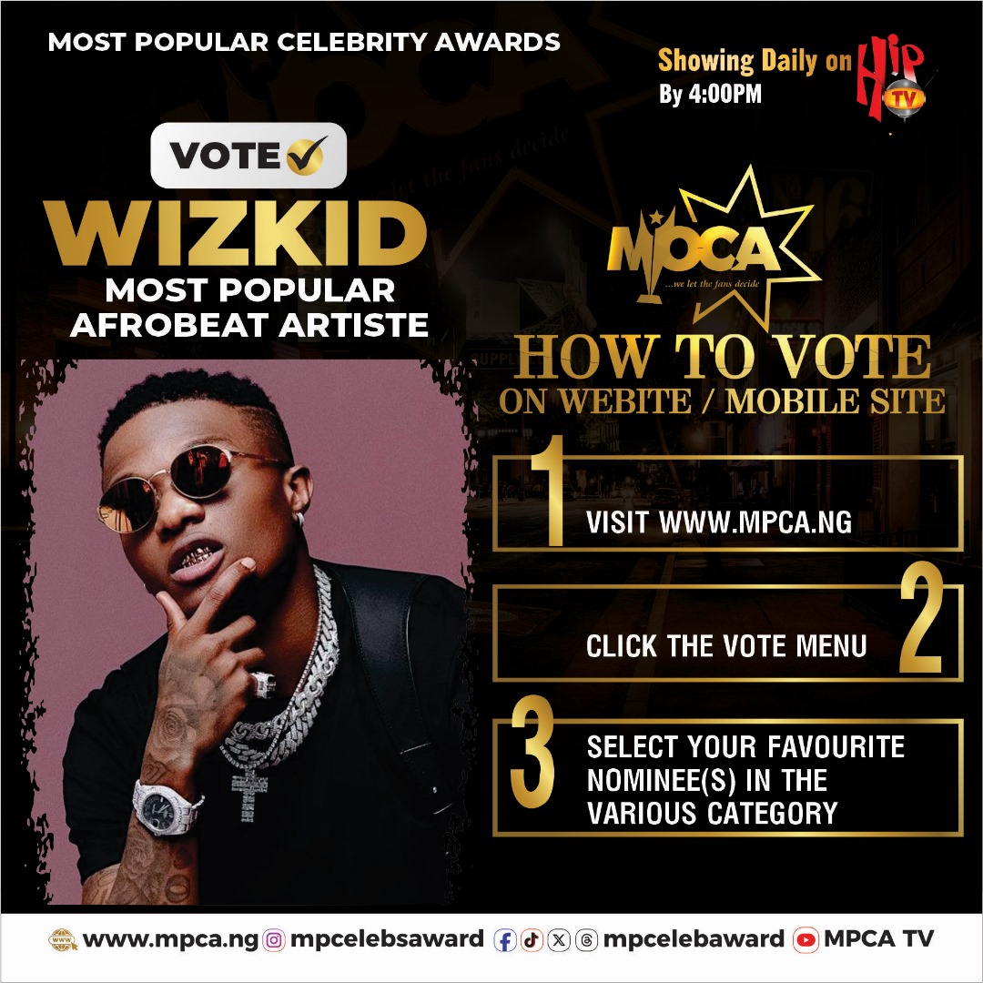 MPCELEBAWARD's tweet photo. Kindly visit https://t.co/M1lGMYNz6j to your favourite celebrity now!!!
The more you vote, the more chances you get to win some of the amazing prizes we have!! #itelS24  #MondayMotivation https://t.co/uYoq6OvhoA