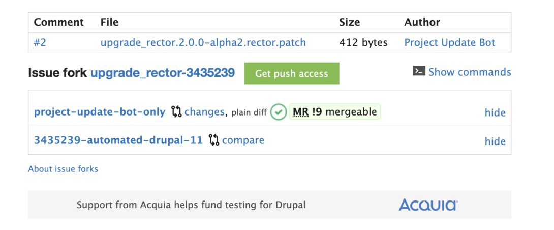Great explainer by @gaborhojtsy on how he updated a contrib module to #Drupal 11 using only a web browser: buff.ly/3UJTFLQ Seriously, the quality of our community’s tools just keep getting better and better a such rapid pace!