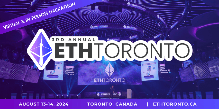 We're delighted to confirm that we're an official Media Partner for the @ETH_Toronto Hackathon, which will take place on 13th and 14th August in Toronto 🇨🇦! 

You can apply for the hackathon here: ethtoronto.ca

#ETHToronto #hackathon #Ethereum #blockchain