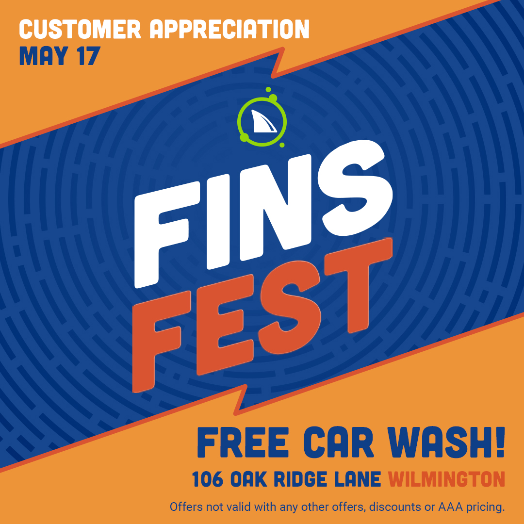 finswash's tweet photo. This Friday, we’re celebrating you with our Customer Appreciation Event. Spoil your car with a FREE CAR WASH and grab the deal of a lifetime: a whole month of unlimited washes for just $1. Plus, we've got prizes! Be quick—only available while supplies last. https://t.co/aM9iO4wcka