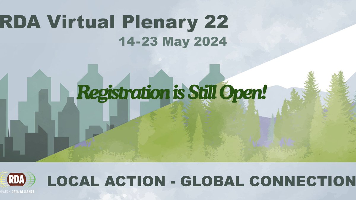 resdatall's tweet photo. For those not yet registered for VP22, it’s not too late!  Register today to join any session of your choosing during the next couple of weeks while also receiving access to  the session recordings.  https://t.co/FFuVuZ88un  #RDAPlenary https://t.co/doshBj5Lwp