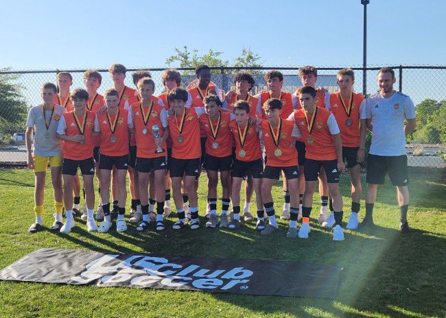 mattdanaher's tweet photo. The 09 and 2010 @FSACarolinas boys did the 🏆🏆double and went a combined 6-0-0 with a +19 GD to qualify for NPL Nationals. 

Two terrific teams that set the standard for HOW they play. I am very proud of them and a very lucky coach that I get to work with such great players! https://t.co/fjgh1tLMMg