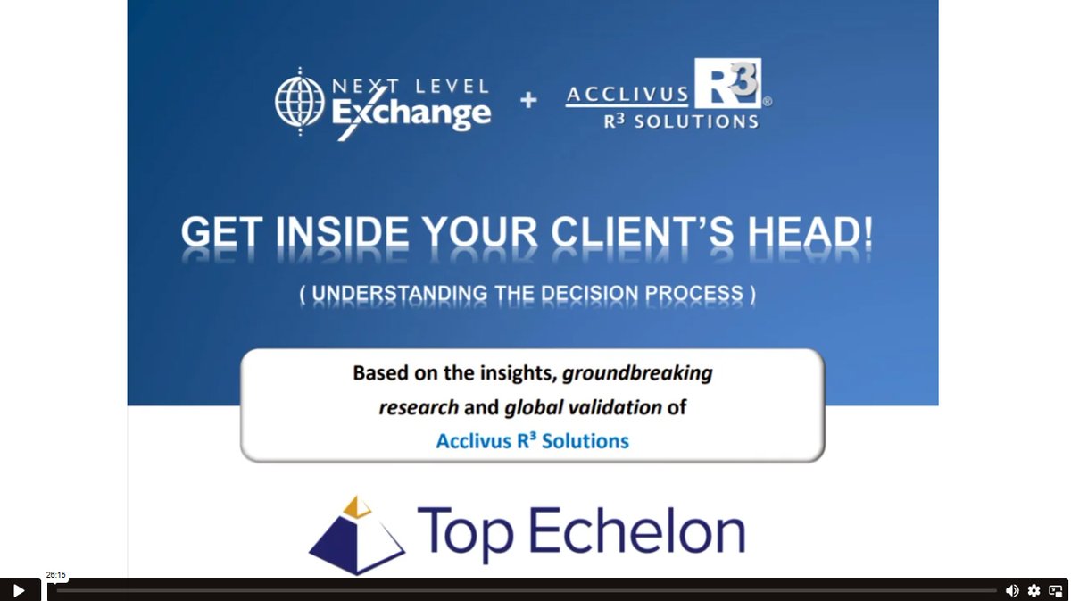 Top Echelon #Recruiting Software is pleased to present a FREE training video for professional #recruiters and #ExecutiveSearch consultants: “Get Inside Your Client’s Head” by Rob Mosley! ow.ly/m4ai50RvYYx #RecruitingSoftware #ATS #Hiring #Recruitment #TalentAcquisition #ATS
