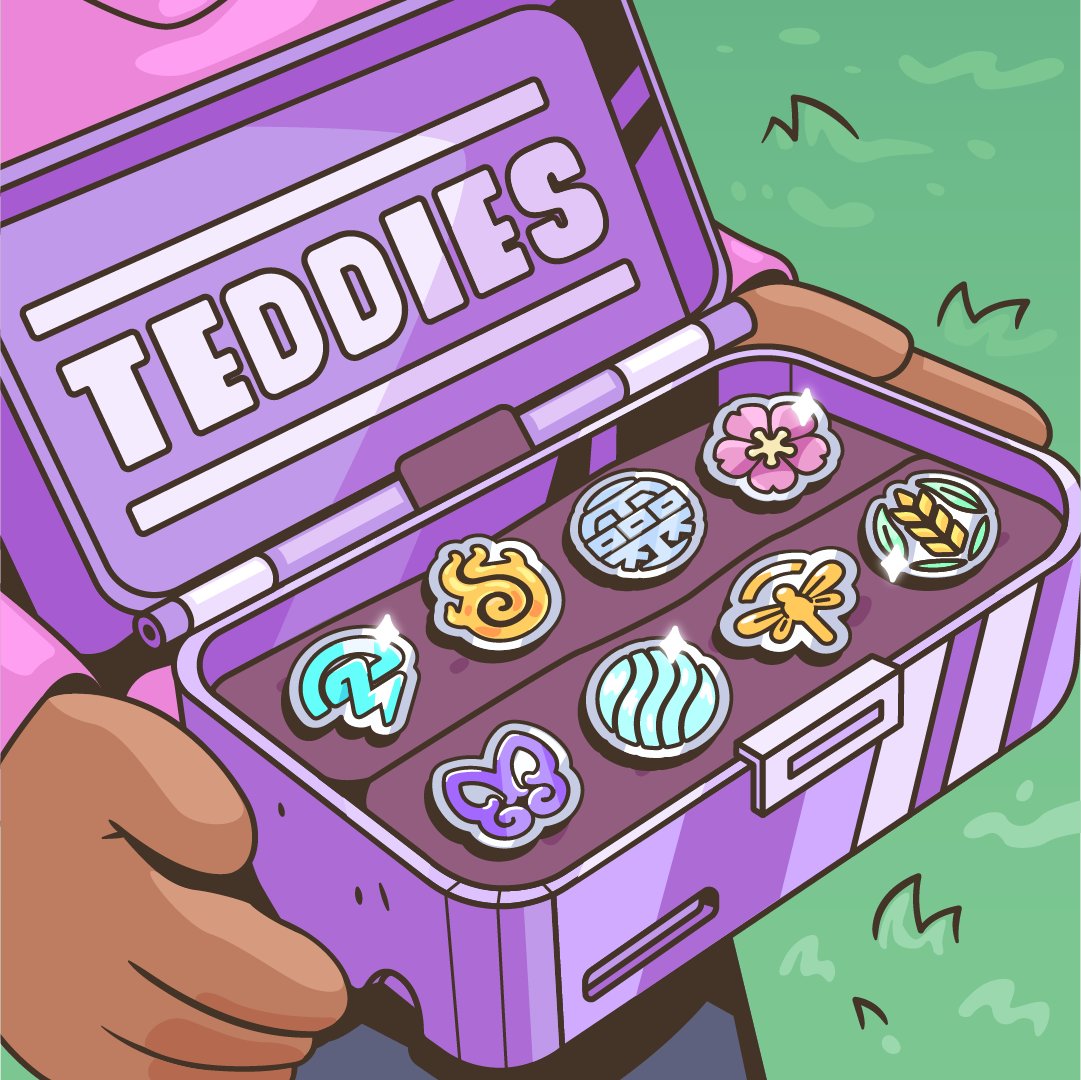 playteddies's tweet photo. One of these badges is legendary, which one you think it is? 🤔 https://t.co/8ddReNSP6i