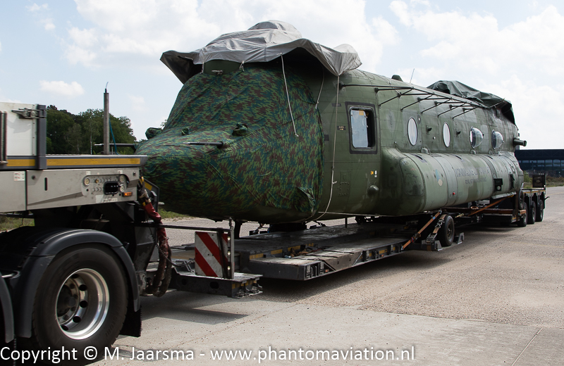 Phantomaviation's tweet photo. Welcome home “Blizzard”

RNLAF CH-47D D-633 “Blizzard” arrived back at her former home base Soesterberg today. This time not by air but by road.

More on my Instagram account. https://t.co/jcxWmObesA